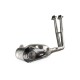 Ligne d'échappement complète homologuée inox Akrapovic GSX-8S 2023-2025/ GSX-8R 2024-2025
