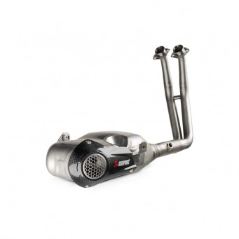 Ligne d'échappement complète homologuée inox Akrapovic GSX-8S 2023-2025/ GSX-8R 2024-2025