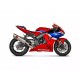 Silencieux titane Track Day adaptable SLIP-ON mono silencieux Akrapovic pour CBR1000RR 2024-2025