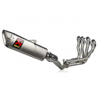 Akrapovic stainless steel exhaust system without ECE for Honda CBR1000RR 2024-2025