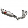 Akrapovic stainless steel exhaust system without ECE for Honda CBR1000RR 2024-2025