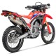 Akrapovic exhaust slip-on without ECE Honda CRF300L/Rally 2021-2025 