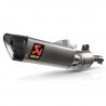 Akrapovic exhaust slip-on with ECE BMW F900R 2020-2025 