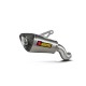 Silencieux Slip-On Line racing titane Akrapovic Z900 2025