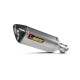 Akrapovic exhaust slip-on Kawasaki Z900 2025 