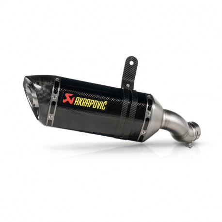 Silencieux adaptable SLIP-ON mono silencieux carbone Akrapovic pour Z900 2025