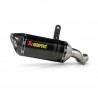 Akrapovic exhaust slip-on with ECE Kawasaki Z900 2025