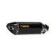 Akrapovic Anpassbarer Schalldämpfer SLIP-ON Mono-Schalldämpfer aus Carbon für Ninja 1000 SX 2020-2024 | Ninja 1100 SX 2025
