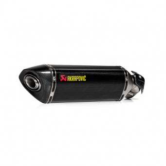 Akrapovic Anpassbarer Schalldämpfer SLIP-ON Mono-Schalldämpfer aus Carbon für Ninja 1000 SX 2020-2024 | Ninja 1100 SX 2025