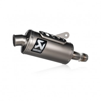 Akrapovic exhaust slip-on Triumph Scramber 400X/Speed 400 2024-2025 