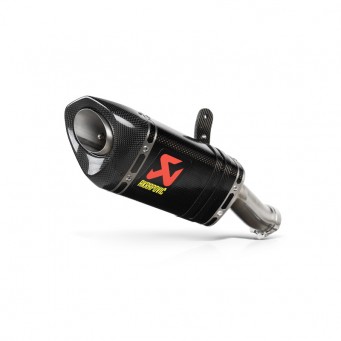 Silencieux carbone adaptable SLIP-ON mono silencieux Akrapovic 450SR/450NK 2023-2024