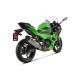 Akrapovic Zulässiger Slip-On Line-Schalldämpfer aus Titan Ninja 500/Z500 2024-2025