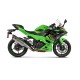 Akrapovic Zulässiger Slip-On Line-Schalldämpfer aus Titan Ninja 500/Z500 2024-2025