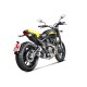 Akrapovic Schwarzer Titan-Schalldämpfer Monster 797 | Scrambler 800/1100 2017-2020
