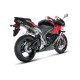 Silencieux titane/carbone Akrapovic CBR600RR 2009-2012