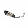 Akrapovic stainless steel exhaust system without ECE for Honda MSX125/Grom 2016-2020