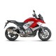 Silencieux titane/carbone Akrapovic VFR800X Crossrunner 2011-2014