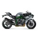 Silencieux homologué adaptable SLIP-ON mono silencieux carbone Akrapovic Ninja H2 2015-2016