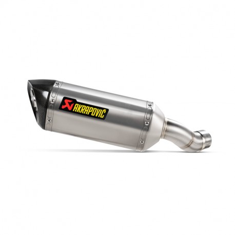 Akrapovic exhaust slip-on with ECE Kawasaki Z900 2020-2024 