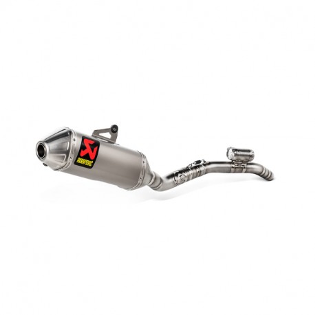 Akrapovic exhaust system, complete stainless steel/titanium without ECE Suzuki RM-Z250 2019-2025 