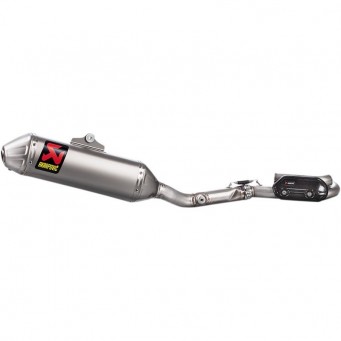 Akrapovic exhaust complete system titanium without ECE Kawasaki KX250F 2017-2020 | KX250/XC 2021-2024