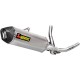 Akrapovic Auspuff Komplettanlage Edelstahl ohne ABE Suzuki VSTORM 650 2017-2024