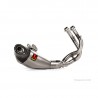 Akrapovic stainless steel exhaust system without ECE for Kawasaki Ninja 650 | Z650 2017-2020