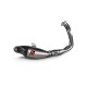 Akrapovic stainless steel exhaust system for Honda CB650F/CBR650F 2014-2018 | CBR650R/CB650R 2019-2020