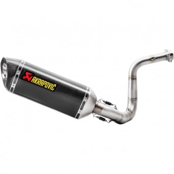 Akrapovic stainless steel exhaust system for BMW G310R | G310GS 2017-2024
