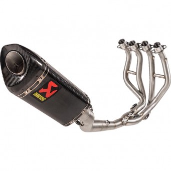 Akrapovic stainless steel exhaust system for Kawasaki ZX-4R 2024-2026 | ZX-4RR 2024-2026