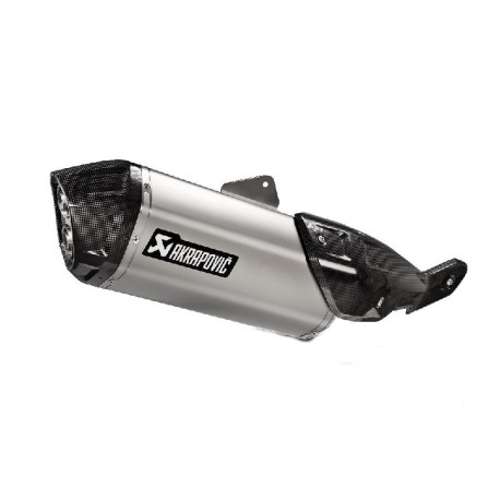 Akrapovic exhaust slip-on with ECE Suzuki V-Strom 800DE 2022-2024