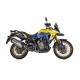 Silencieux titane embout carbone homologué Akrapovic V-Strom 800DE 2022-2024