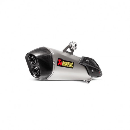 Akrapovic exhaust slip-on with ECE BMW C650 Sport 2016-2020 