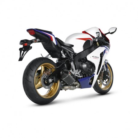 Akrapovic Halbe Rennleitung aus Edelstahl/Carbon CBR1000RR 2008-2013