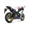 Akrapovic Halbe Rennleitung aus Edelstahl/Carbon CBR1000RR 2008-2013