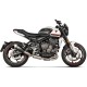Ligne d'échappement racing inox/titane avec kit de montage Akrapovic Trident 660 2021-2024
