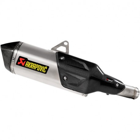 Akrapovic exhaust slip-on with ECE Kawasaki Versys 1000 2019-2024