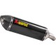 Akrapovic exhaust slip-on Suzuki GSX-S750 2017-2020 