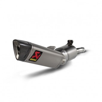 Akrapovic SLIP-ON line titanium adaptable silencer F900R | F900XR 2020-2024 