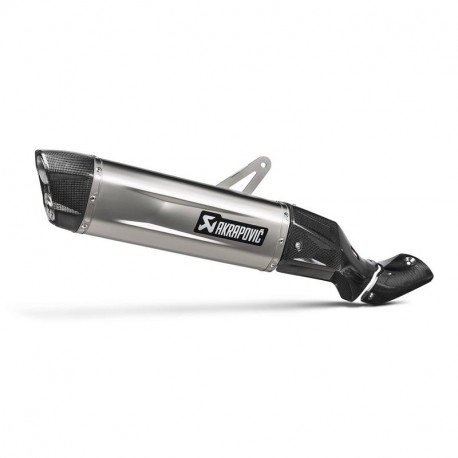 Akrapovic exhaust slip-on with ECE Honda CRF1100L Africa Twin 2020-2024