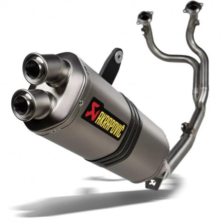 Akrapovic Auspuff Komplettanlage Edelstahl ohne ABE Honda CRF1100L Africa Twin 2020-2023