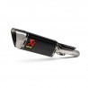 Akrapovic SLIP-ON single carbon silencer for CBR1000RR 2020-2023