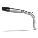 Akrapovic Anpassbarer Schalldämpfer SLIP-ON Mono-Schalldämpfer Titan 675 Daytona 2006-2012