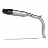 Akrapovic exhaust slip-on with ECE Triumph 675 Daytona 2006-2012 