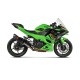 Akrapovic Non-approved carbon silencer Ninja 250 2018-2020 | Ninja 400/Z400 2018-2024 | Ninja 500/Z500 2024-2025