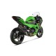 Akrapovic Non-approved carbon silencer Ninja 250 2018-2020 | Ninja 400/Z400 2018-2024 | Ninja 500/Z500 2024-2025