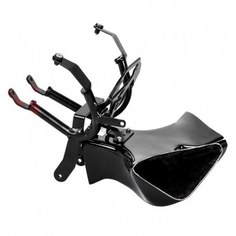 DB Holders Aluminium-Rennverkleidungshalterung mit Fiberglas-Ram-Air-Halterungen für Panigale V4/V4R/V4S 2018–2021