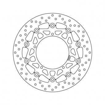 Brembo Schwimmende Bremsscheibe der Serie Oro FZ1 | MT-10 | R6 | R9 | R1