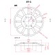Brembo Bremsscheibe vorne 297 mm NSF250R 2012-2022