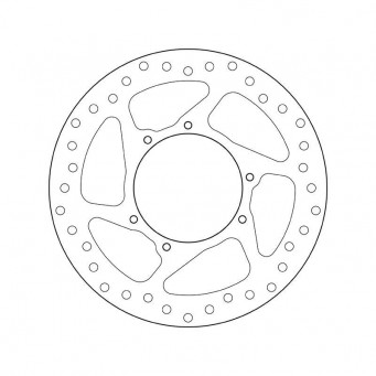 Brembo ORO Series fixed front brake disc Honda